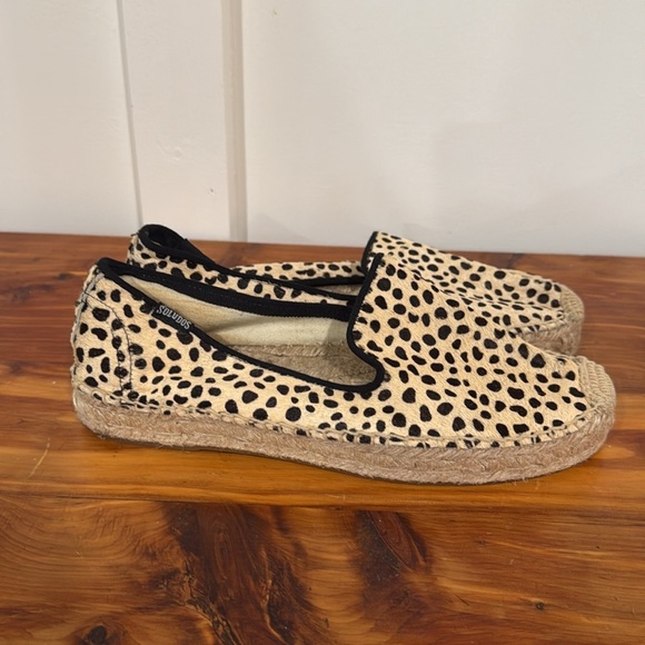 Soludos Animal Print Leopard Platform Espadrilles - Picture 2 of 8